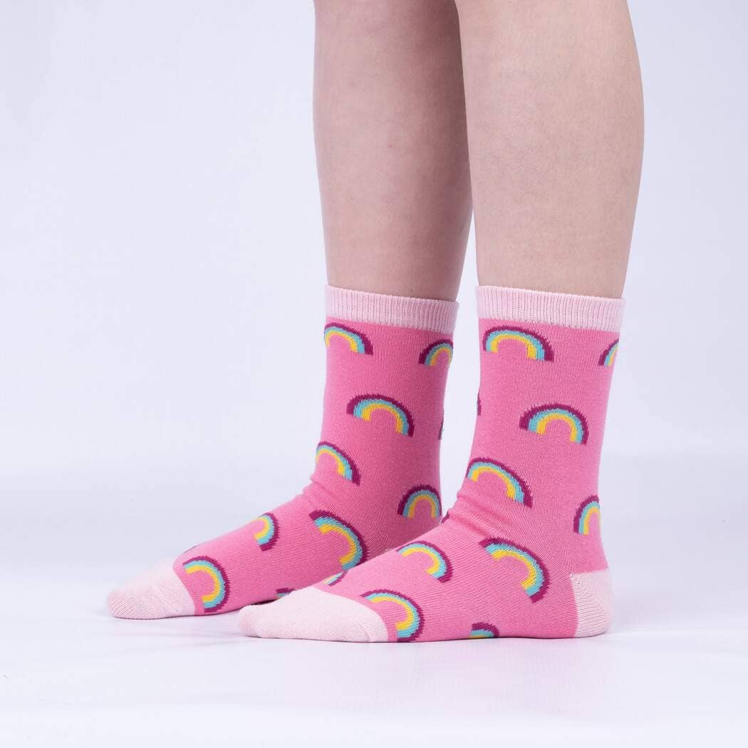Laden Sie das Bild in den Galerie-Viewer, Sock It to Me Look At Me Meow Junior Crew Socken 3er-Pack