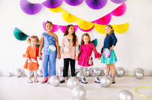 Load image into Gallery viewer, Lily &amp; Momo Little Dino Hair Clips - Purple and Pink
