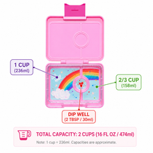 Laden Sie das Bild in den Galerie-Viewer, Yumbox Snack Small Size Bento Lunch Box
