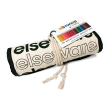 Load image into Gallery viewer, Elseware Unplug Watercolor Pencils - 36 Colors with Eco-Friendly Canvas Wrap
