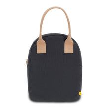 Load image into Gallery viewer, Fluf Zipper Lunch Bag Off-Black

