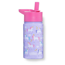 Laden Sie das Bild in den Galerie-Viewer, Wildkin Einhorn 414 ml Edelstahl-Trinkflasche
