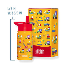 Laden Sie das Bild in den Galerie-Viewer, Wildkin Under Construction 400 ml Edelstahl-Trinkflasche
