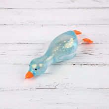 Load image into Gallery viewer, Glitter Duck Squishy – Stretchy Stress Relief Fidget Toy
