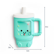 Load image into Gallery viewer, Itzy Ritzy Sweetie Shake Plus - Teething + Rattle Toy: Tumbler
