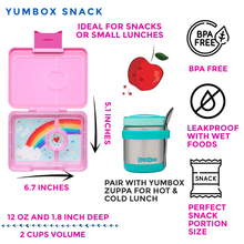 Laden Sie das Bild in den Galerie-Viewer, Yumbox Snack Small Size Bento Lunch Box
