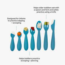 Load image into Gallery viewer, Ezpz Developmental Utensil Set 👉 ONLINE ONLY
