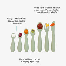 Load image into Gallery viewer, Ezpz Developmental Utensil Set 👉 ONLINE ONLY
