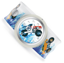 Load image into Gallery viewer, Watchitude Monster Trucks Slap Watch
