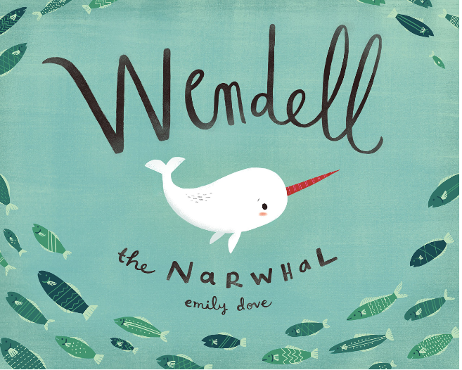Wendell the Narwhal HardCover Book