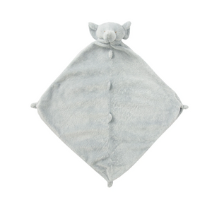 Angel Dear Lovie Blankie Grey Elephant