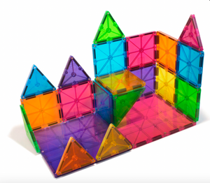 Magna-Tiles Clear Colors 32 Piece Set