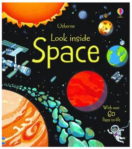 Usborne Look Inside Space Hardcover Book