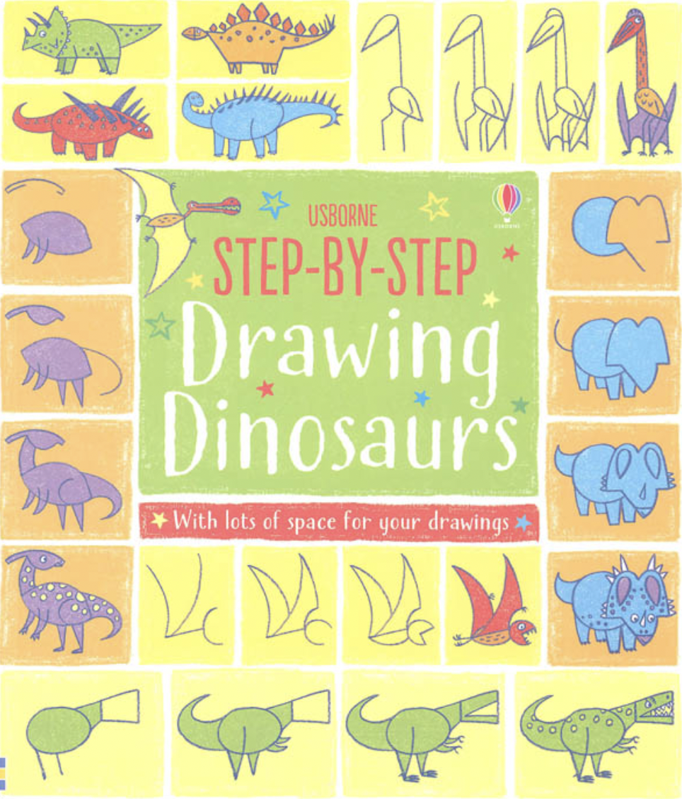Step By Step Drawing Dinosaurs