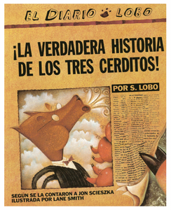 La Verdadera Historia De Los Tres Cerditos! Paperback Book