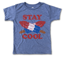Load image into Gallery viewer, Rivet Apparel Co. Stay Cool Kids 4th of July T-Shirt
