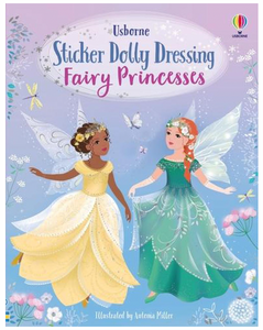 Usborne Sticker Dolly Dressing Fairy Princesses Book
