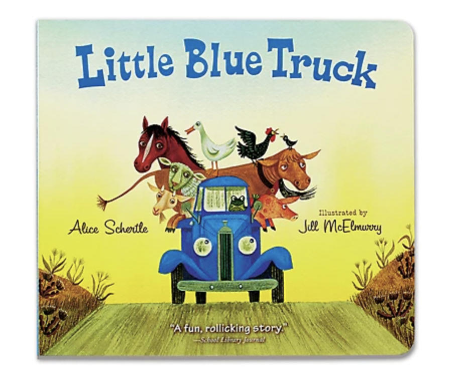 Little Blue Truck Board Book