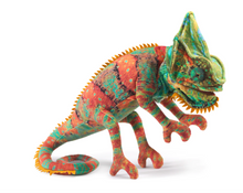 Load image into Gallery viewer, Folkmanis Small Chameleon Puppet
