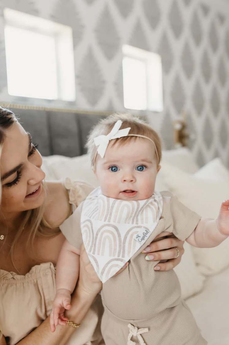 Copper Pearl Baby Bandana Bliss (4 pack)