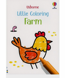 Usborne Little Coloring Farm Book