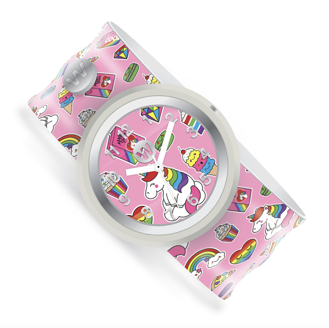 Laden Sie das Bild in den Galerie-Viewer, Watchitude Einhorn Leckereien Slap Watch