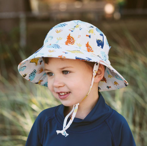 Jan & Jul Cotton Bucket Hat Dino Kids