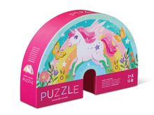 Load image into Gallery viewer, Crocodile Creek Sweet Unicorn Mini Puzzle 12 Piece
