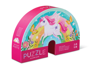 Crocodile Creek Sweet Unicorn Mini Puzzle 12pc