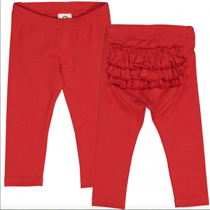 Müsli Cozy Me Frill Pants Apple Red