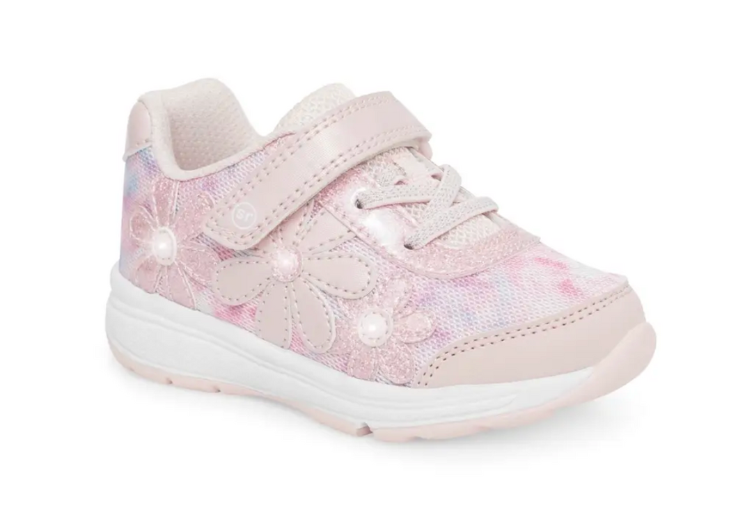 Stride Rite Light Up Glimmer Sneaker Blush