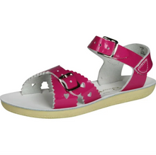 Load image into Gallery viewer, Salt Water Sandals Sweetheart Fuchsia Pink

