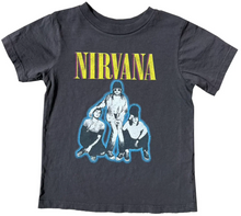 Load image into Gallery viewer, Rowdy Sprout Nirvana Short Sleeve Tee Vintage Black
