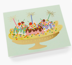 Rifle Paper Co. Banana Split Birthday Card