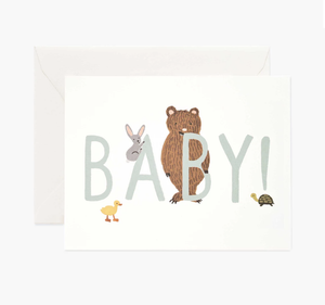 Rifle Paper Co. Mint Baby! Card