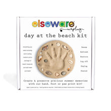 Load image into Gallery viewer, Elseware Unplug Day at the Beach – Kids Hand &amp; Footprint Keepsake 👉 ONLINE ONLY
