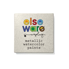 Load image into Gallery viewer, Elseware Unplug Metallic Watercolors – Wheat Straw Palette 👉 ONLINE ONLY
