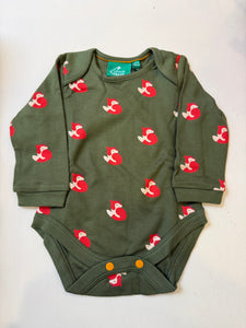 Little Green Radicals Fox Onesie