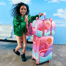 Load image into Gallery viewer, State Bags Logan Carry-On Suitcase Sunset Puffer 👉 ONLINE ONLY
