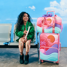 Load image into Gallery viewer, State Bags Logan Carry-On Suitcase Sunset Puffer 👉 ONLINE ONLY
