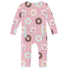 Load image into Gallery viewer, Kickee Pants Print Coverall with 2 Way Zipper in Cake Pop Donuts and Sprinkles 👉 ONLINE ONLY
