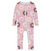 Load image into Gallery viewer, Kickee Pants Print Coverall with 2 Way Zipper in Cake Pop Donuts and Sprinkles 👉 ONLINE ONLY
