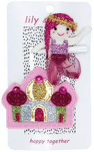 Load image into Gallery viewer, Lily and Momo Petal Pink Princess Hair Clips- Pretty Pink 👉 ONLINE ONLY
