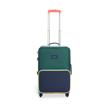 Load image into Gallery viewer, State Bags Logan Carry-On Suitcase Green/Navy 👉 ONLINE ONLY
