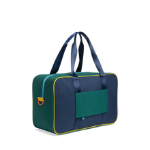 Load image into Gallery viewer, State Bags Rockaway Duffle Green Navy 👉 ONLINE ONLY
