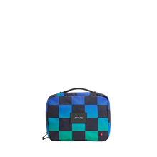 Load image into Gallery viewer, State Bags Bensen Toiletry Kit Blue Checkerboard 👉 ONLINE ONLY
