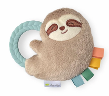 Load image into Gallery viewer, Itzy Ritzy Plush Rattle Pal With Teether Sloth
