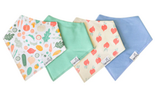 Load image into Gallery viewer, Copper Pearl Bandana Bibs Veggies
