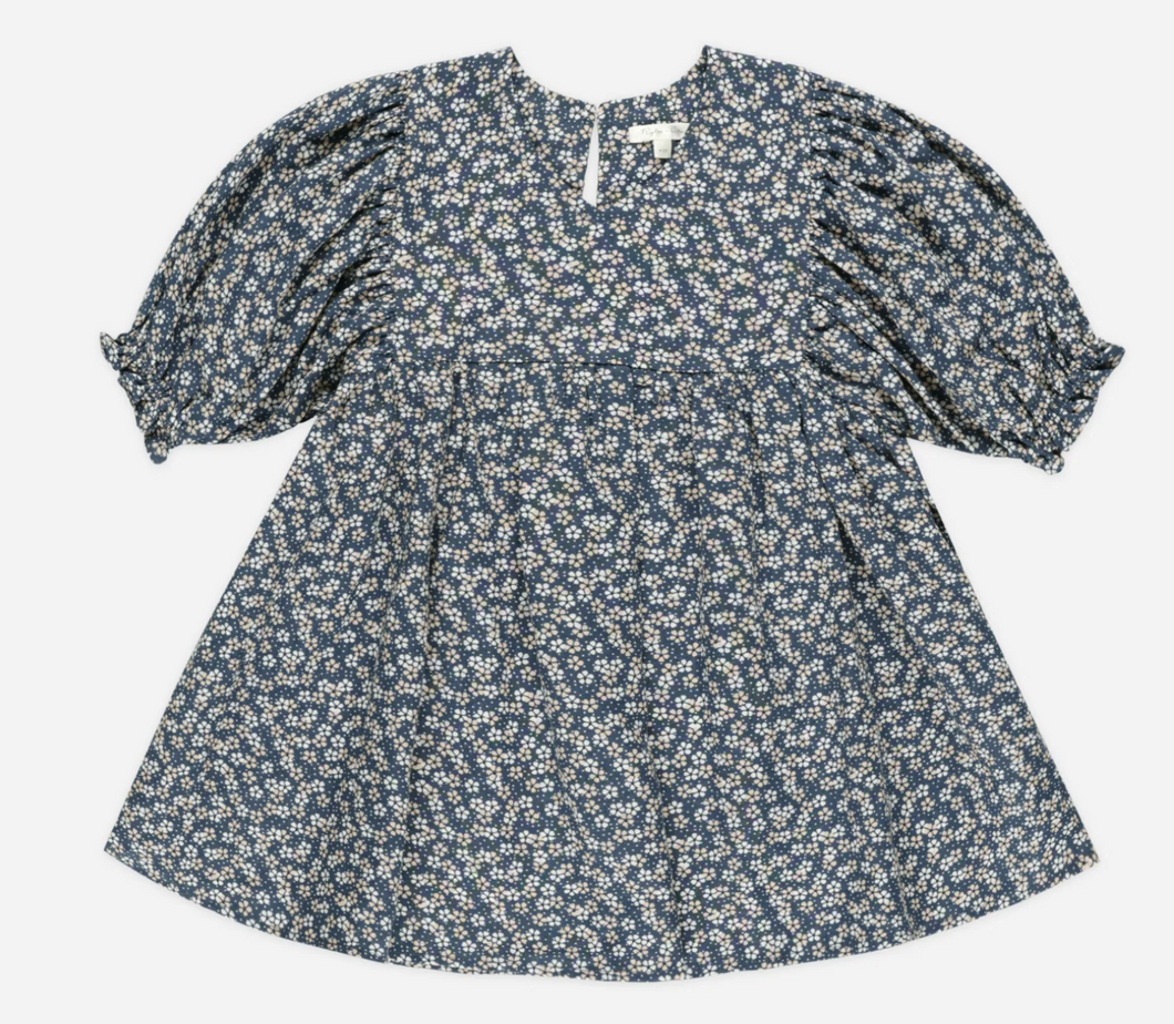Rylee + Cru Jolene Dress Blue Floral