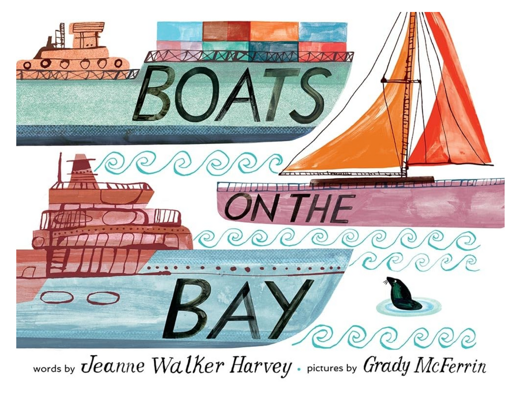 Boats On The Bay Hardcover Book
